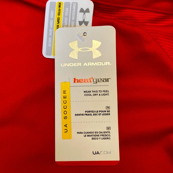 BNWT UNDER ARMOUR SOCCER JERSEY WOMENS M - Picture 6 of 7